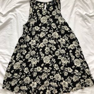 Floral swing dress